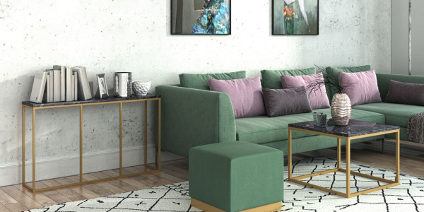 Styl loft z glamour - jak je połączyć? Inspiracje od KLUDO